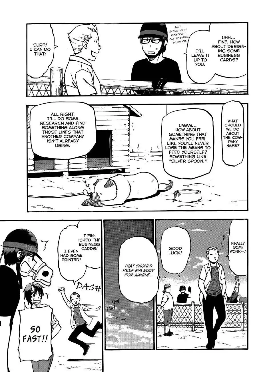 Silver Spoon Chapter 102 4